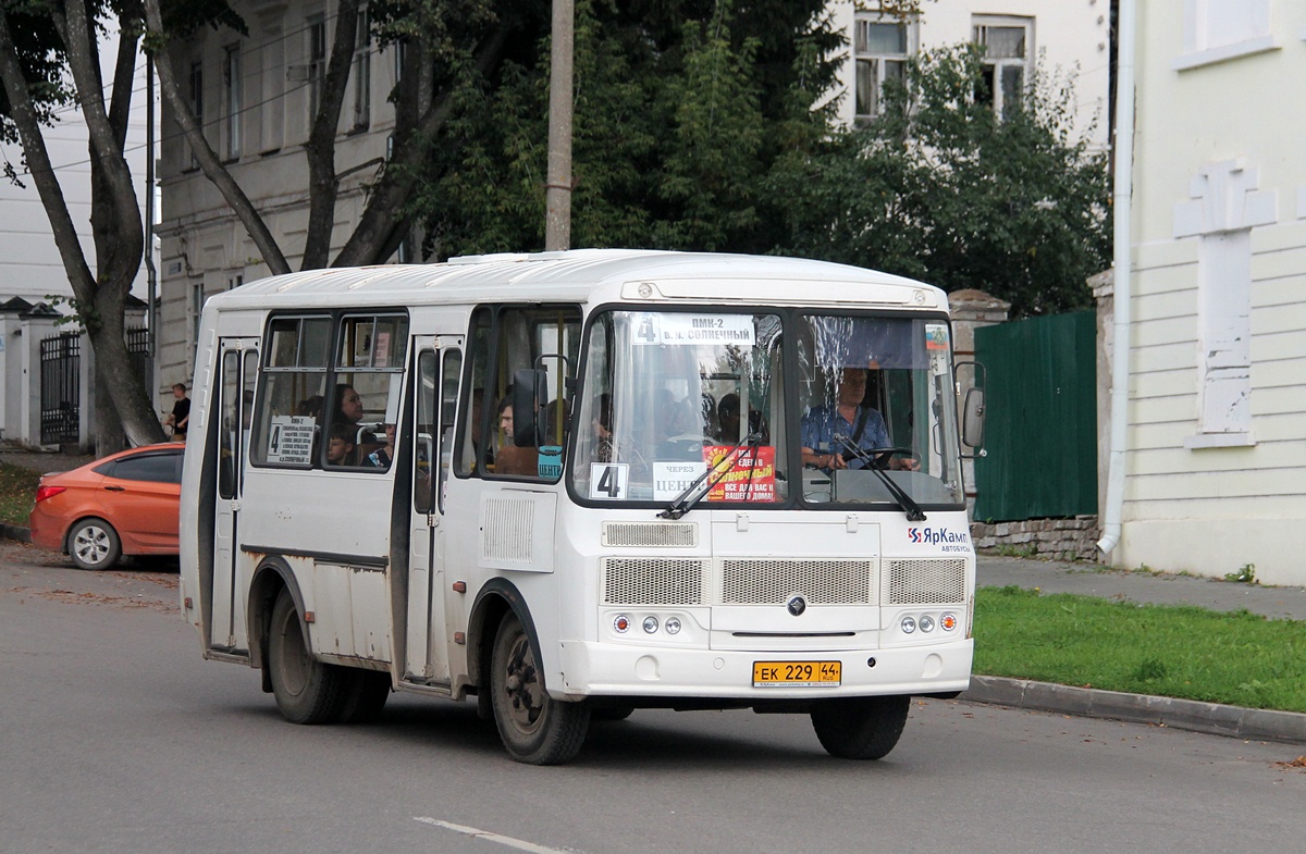 Костромская область, ПАЗ-32054 № ЕК 229 44