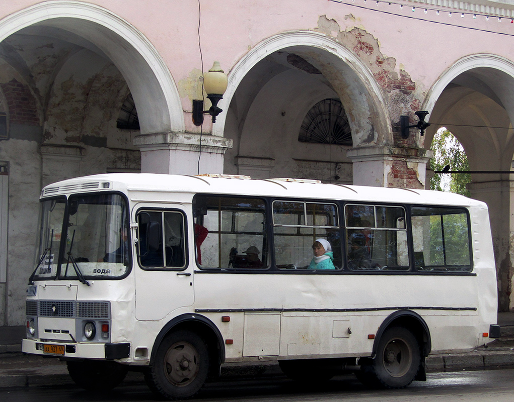 Тверская область, ПАЗ-32053 № АА 937 69