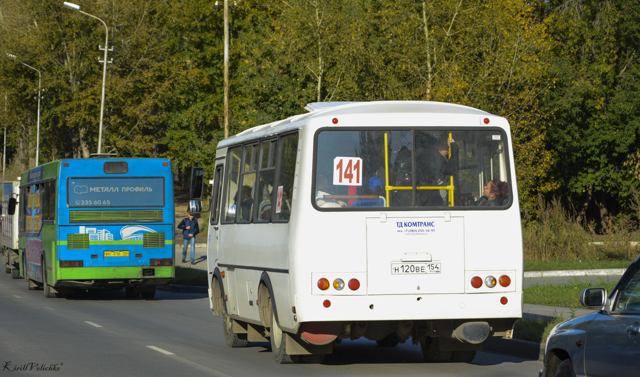 Новосибирская область, ПАЗ-32054 № Н 120 ВЕ 154