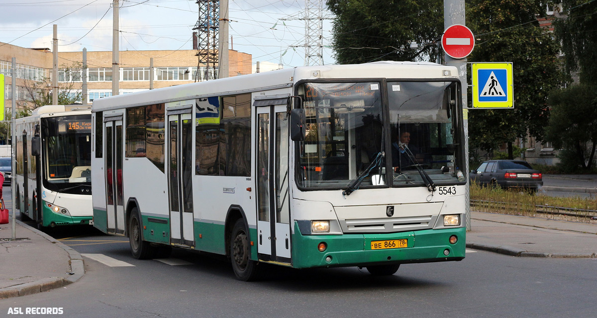 Sankt Petersburg, NefAZ-5299-30-32 Nr 5543