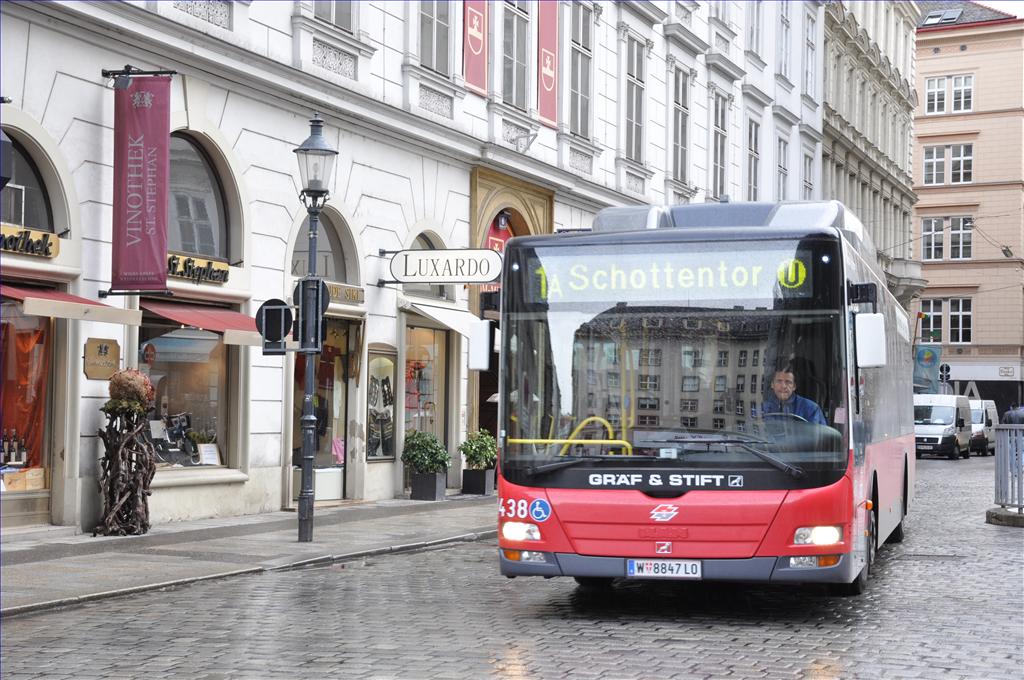 Австрия, MAN A21 Lion's City NL273 LPG № 8438