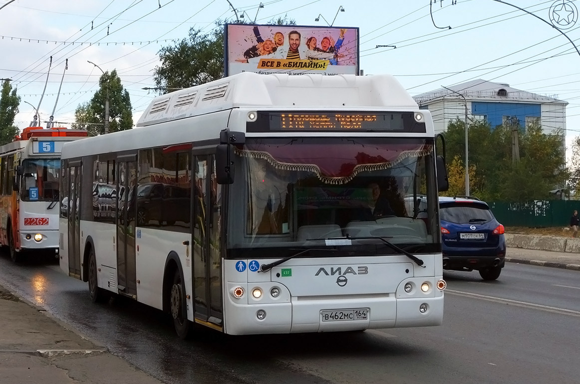 Саратовская область, ЛиАЗ-5292.67 (CNG) № В 462 МС 164