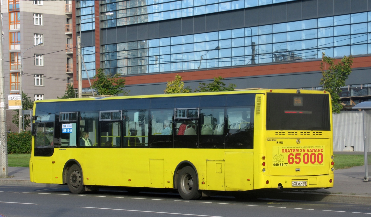 Санкт-Петербург, Golden Dragon XML6125CR № В 265 КМ 178