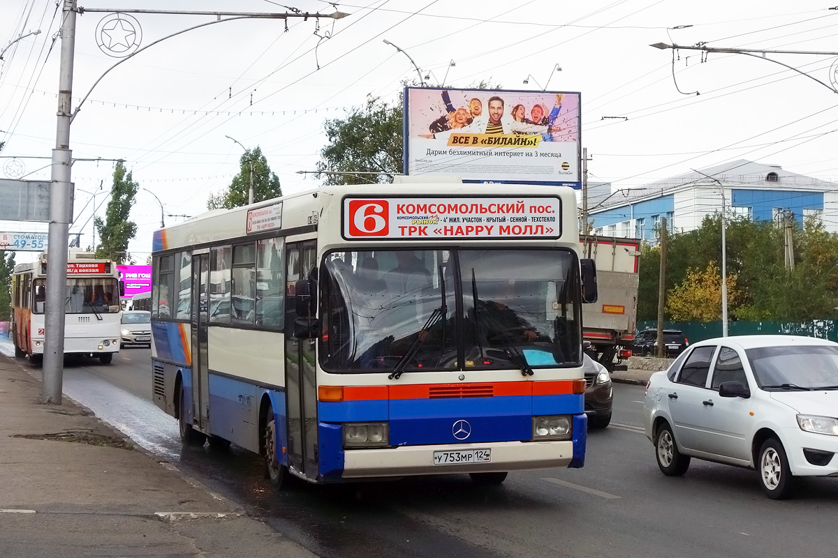 Саратовская область, Mercedes-Benz O405 № У 753 МР 124