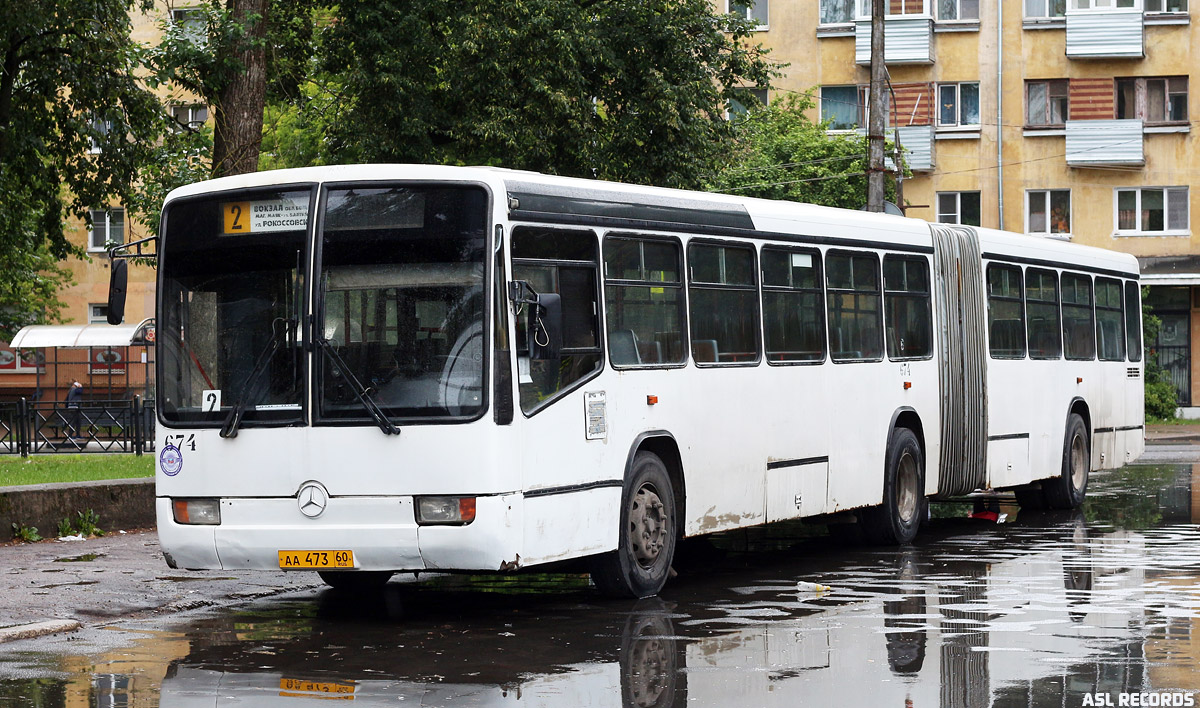 Псковская область, Mercedes-Benz O345G № 674