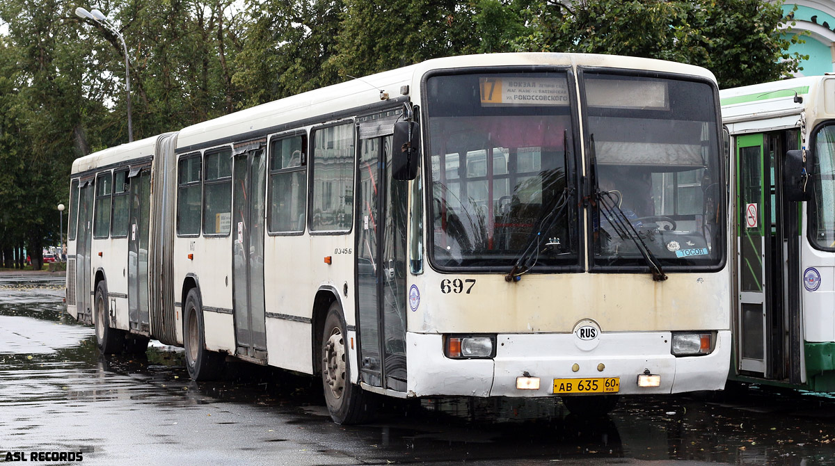 Псковская область, Mercedes-Benz O345G № 697