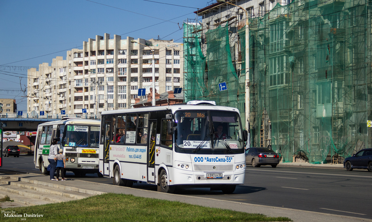 Омская область, ПАЗ-320412-05 "Вектор" № 2005