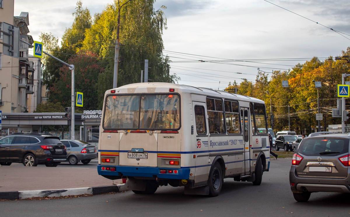 Ярославская область, ПАЗ-32053 № А 808 ХМ 76