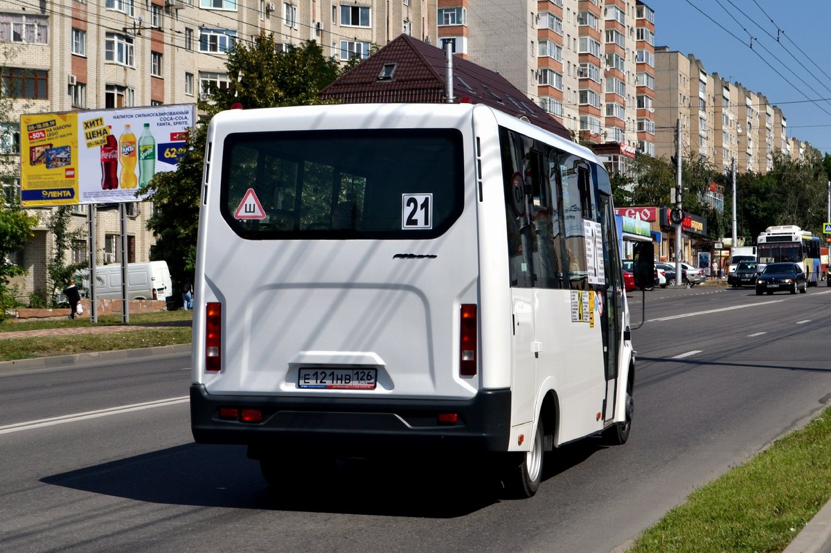 Ставропольский край, ГАЗ-A64R42 Next № Е 121 НВ 126