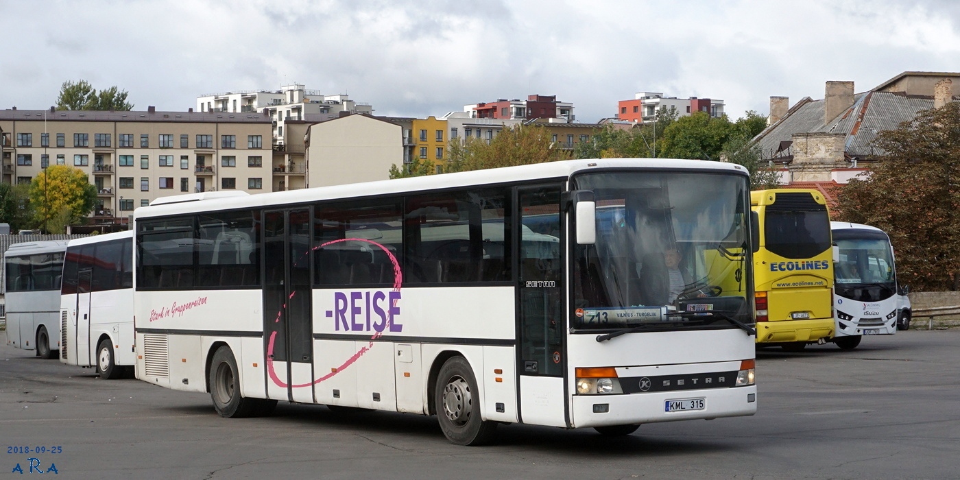 Литва, Setra S315UL № KML 315