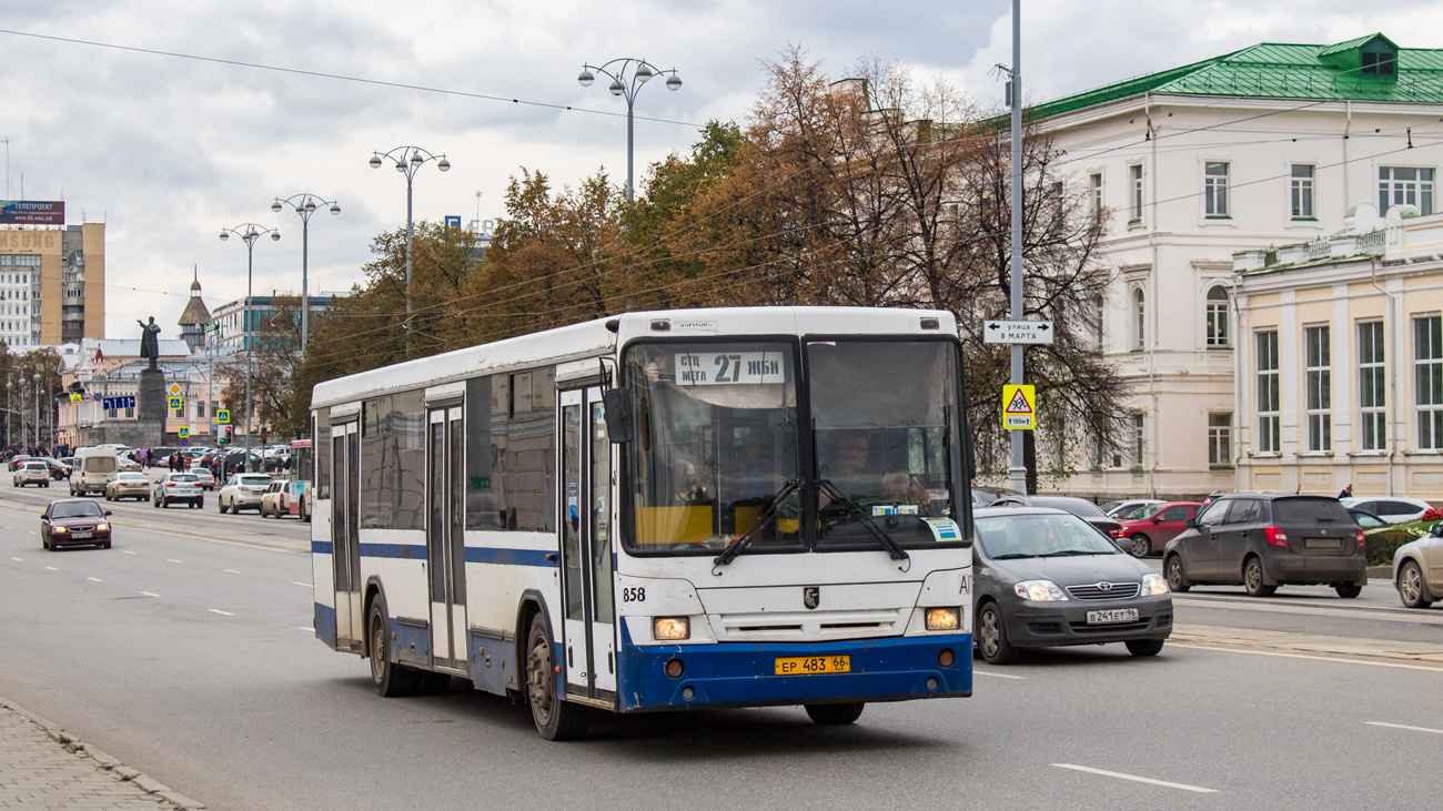 Свердловская область, НефАЗ-5299-20-32 № 858