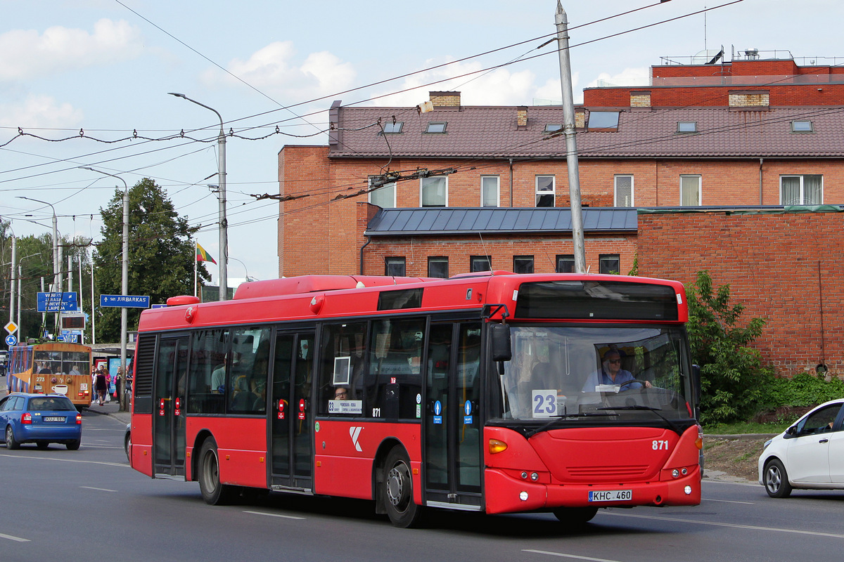 Литва, Scania OmniCity II № 871