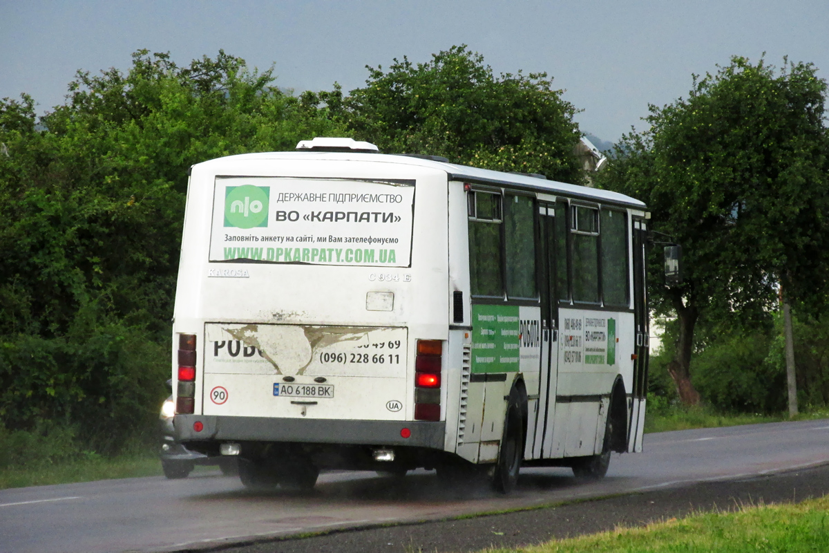 Закарпатская область, Karosa C934E.1351 № AO 6188 BK