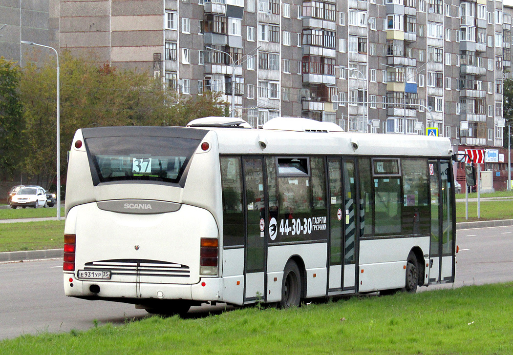 Вологодская область, Scania OmniLink I (Скания-Питер) № Е 931 УР 35