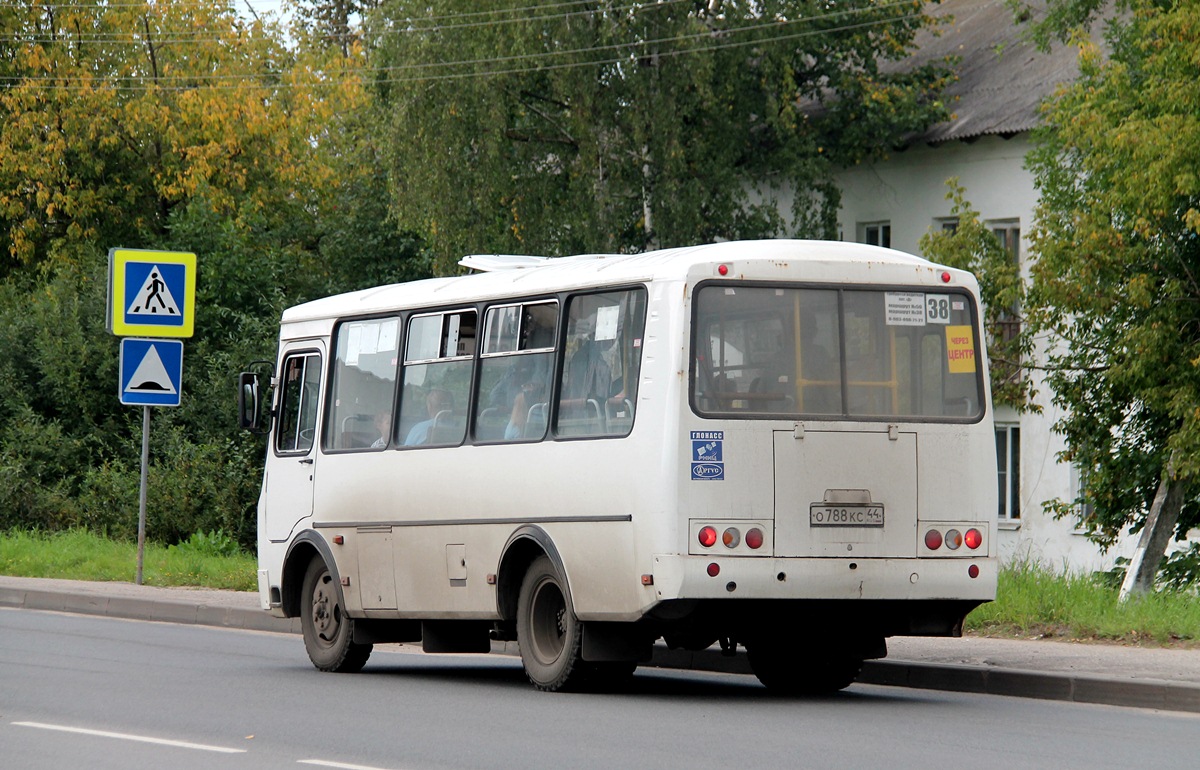 Костромская область, ПАЗ-32054 № О 788 КС 44