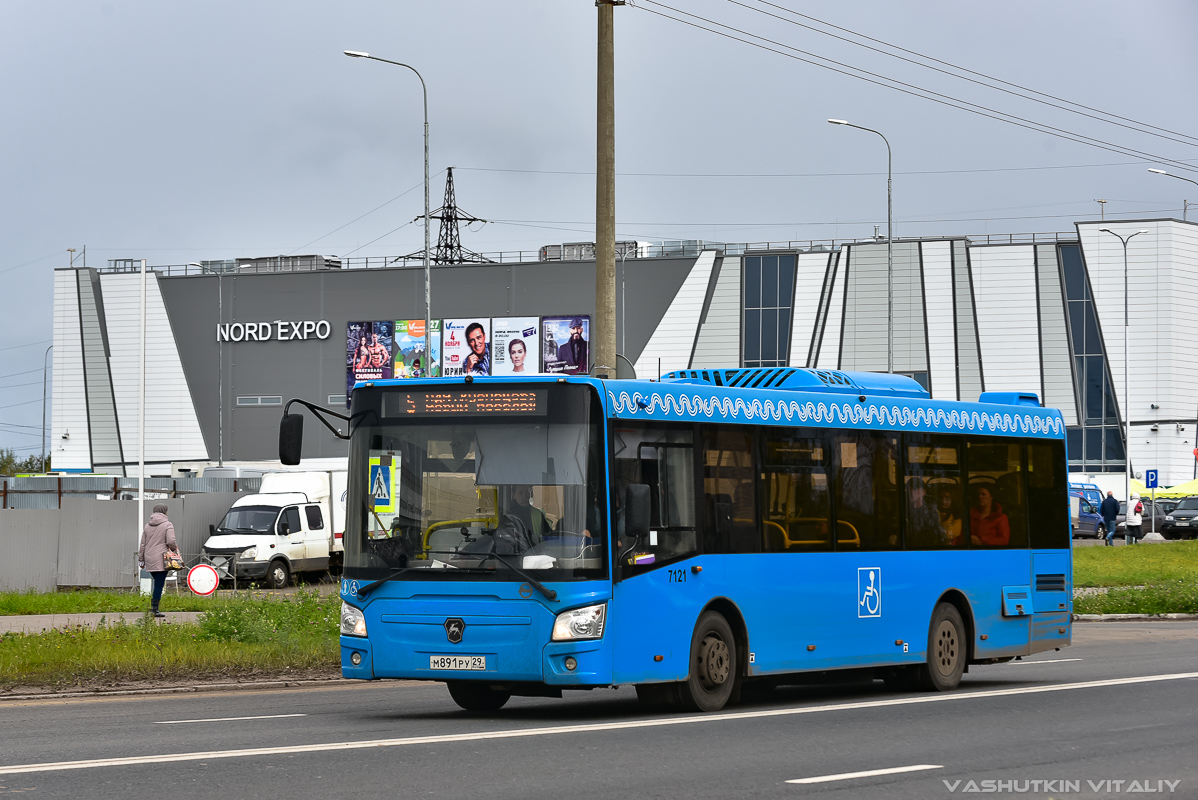 Архангельская область, ЛиАЗ-4292.60 (1-2-1) № 7121