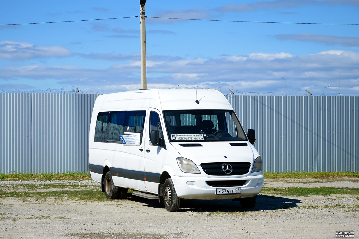 Краснодарский край, Луидор-22340C (MB Sprinter 515CDI) № У 374 ТР 93