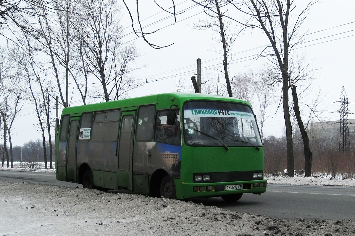 Kharkov region, Bogdan A091 # AX 3892 CB