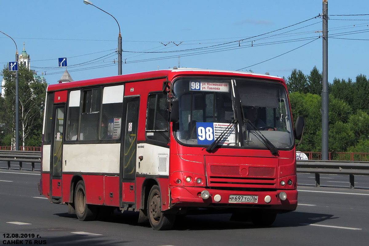 Ярославская область, ПАЗ-320402-05 № Р 697 ТО 76