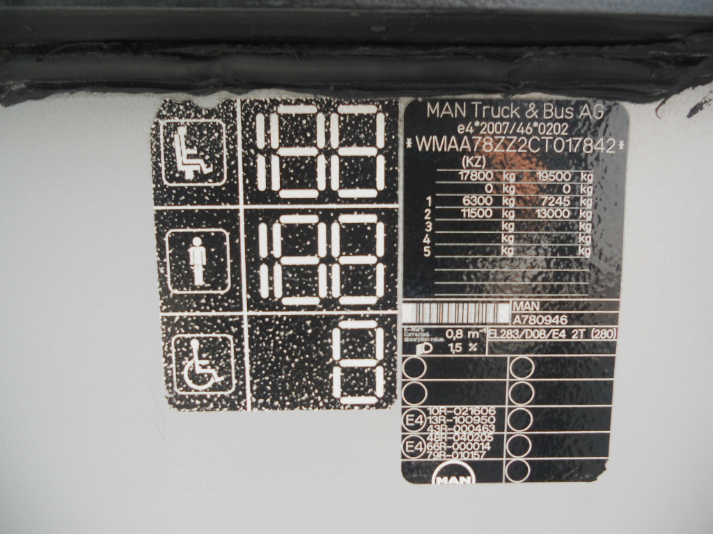 Карагандинская область, MAN A78 Lion's City LE EL283 № M 057 DD