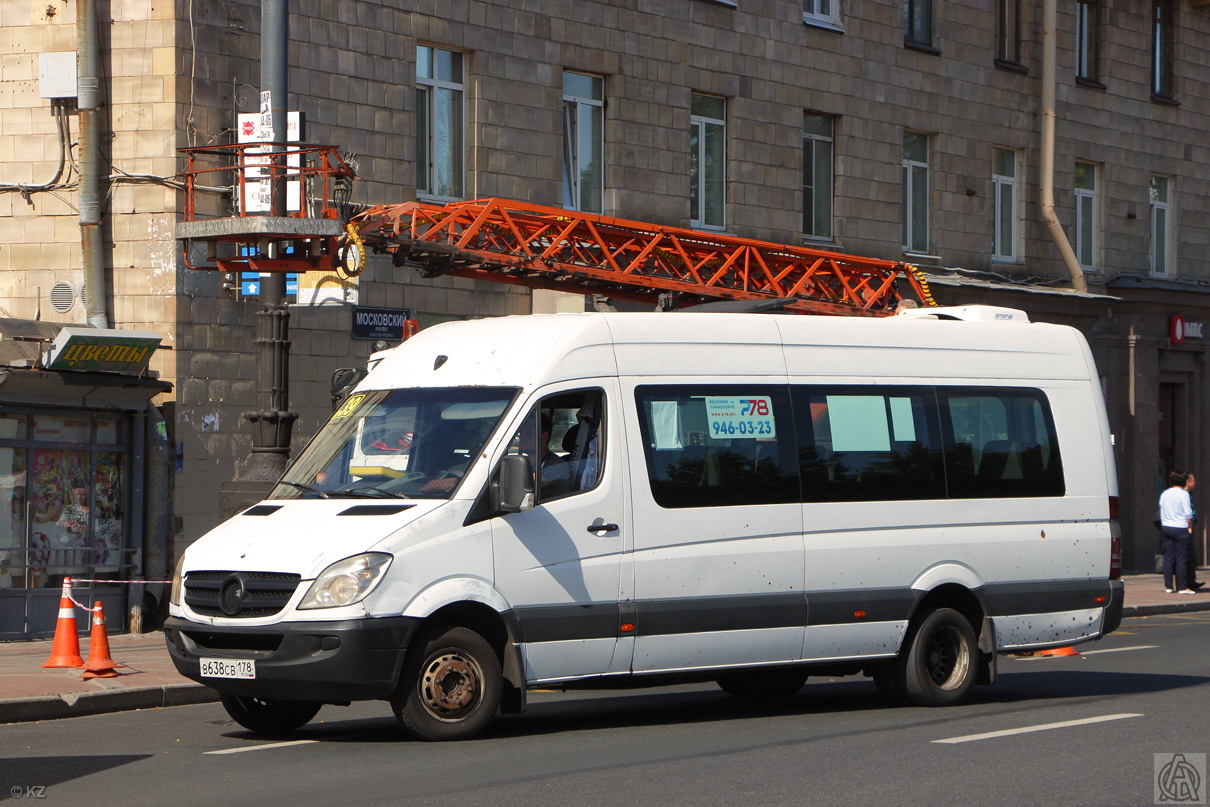 Санкт-Петербург, Луидор-22360C (MB Sprinter) № В 638 СВ 178