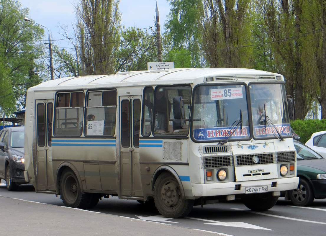 Нижегородская область, ПАЗ-32054 № К 074 КТ 152