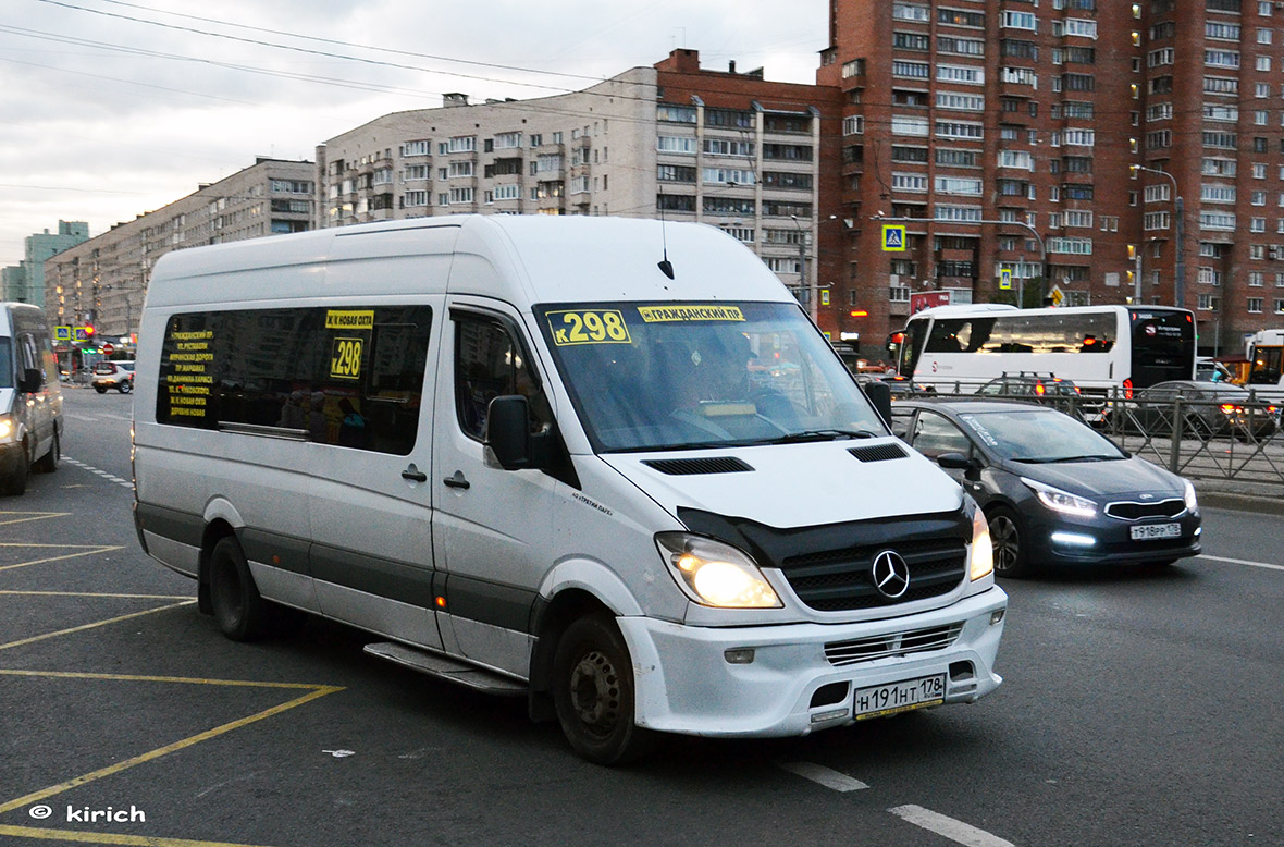 Санкт-Петербург, Луидор-22360C (MB Sprinter) № Н 191 НТ 178