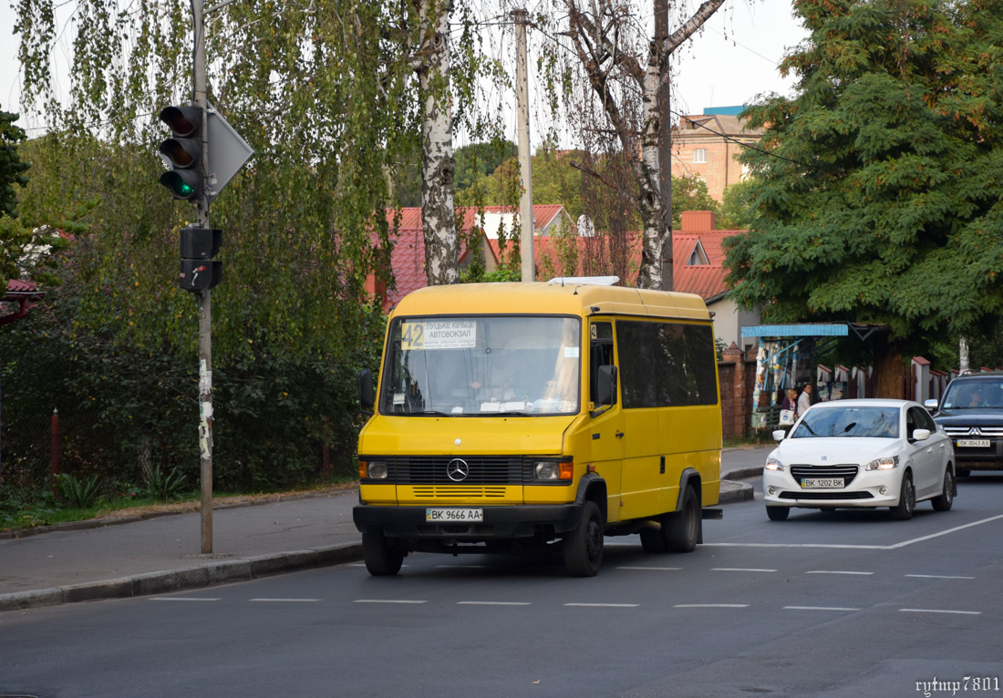 Ровненская область, Mercedes-Benz T2 609D № BK 9666 AA