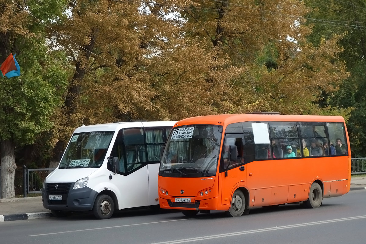 Саратовская область, ПАЗ-225602 № В 337 АК 164