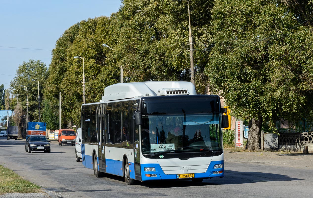 Днепропетровская область, MAN A20 Lion's City Ü NÜ313 CNG № AE 2988 AB