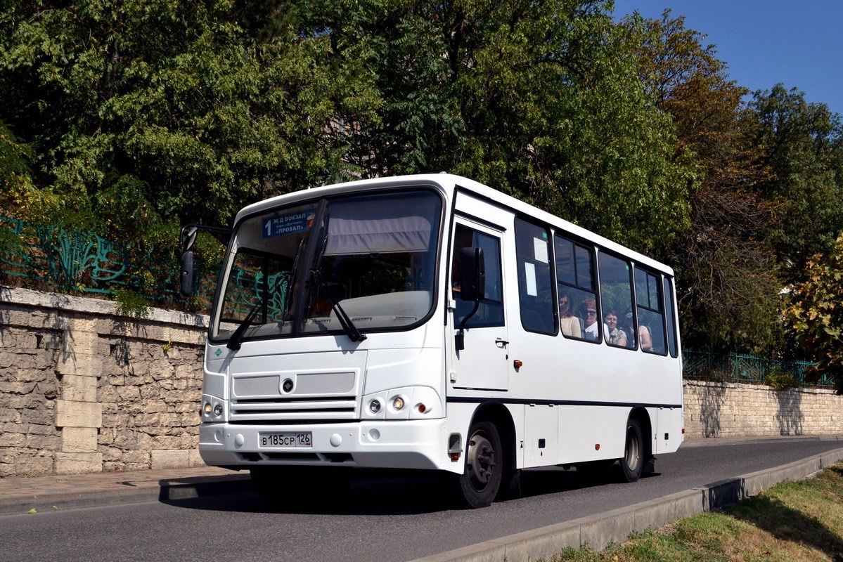 Ставропольский край, ПАЗ-320302-11 № В 185 СР 126