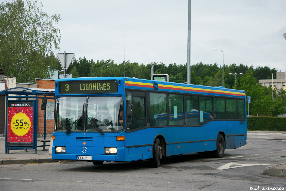 Литва, Mercedes-Benz O405N2 № FBG 950