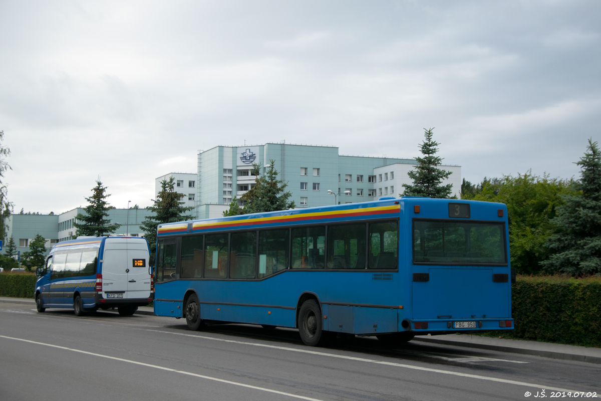 Литва, Mercedes-Benz O405N2 № FBG 950; Литва, Altas Cityline № KFD 377