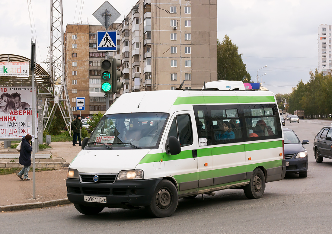 Башкортостан, FIAT Ducato 244 CSMMC-RLL, -RTL № У 098 ЕТ 102