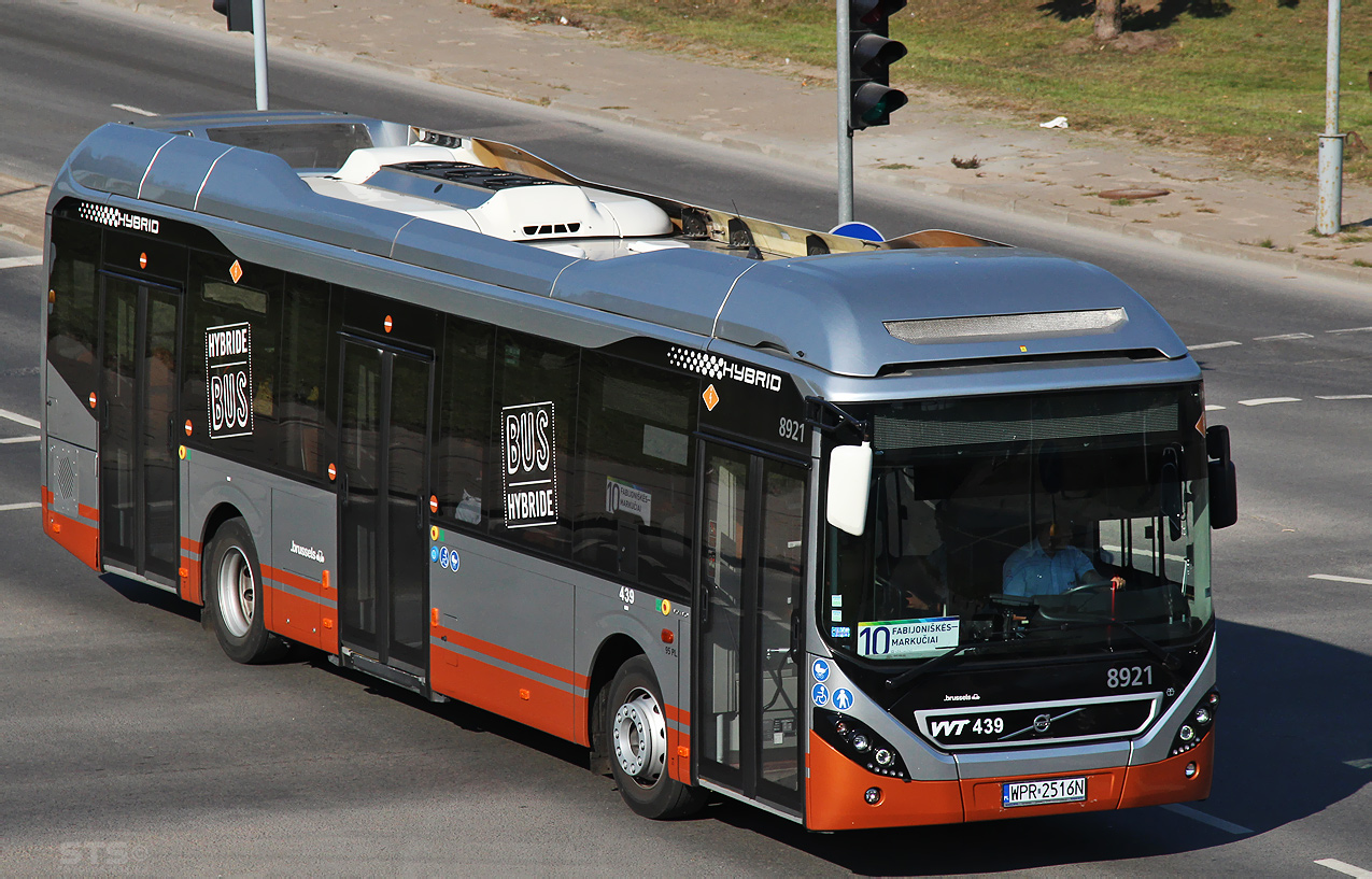 Литва, Volvo 7900 Hybrid № 439