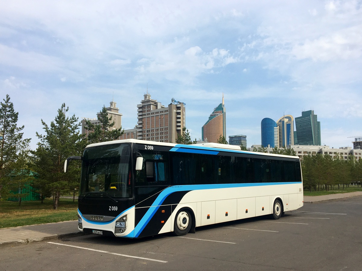 Астана, IVECO Crossway LINE 13M (СарыаркаАвтоПром) № Z059