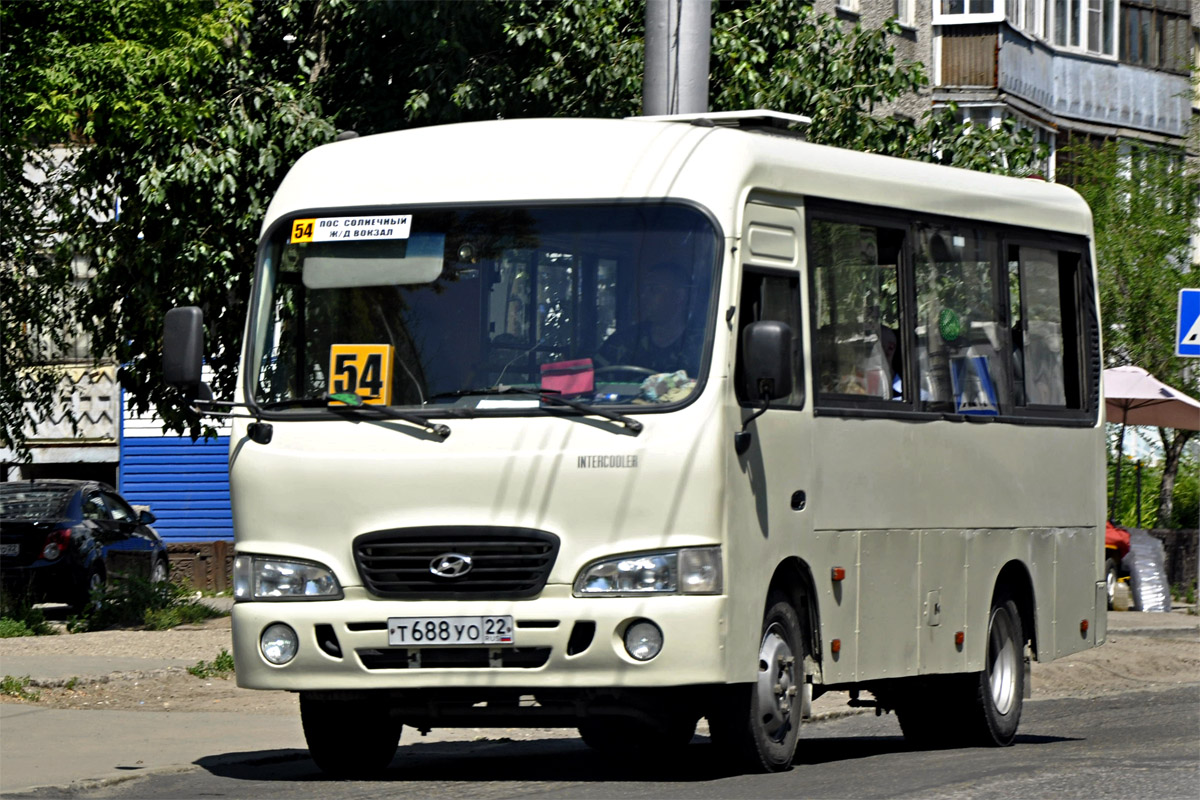 Алтайский край, Hyundai County SWB C08 (РЗГА) № Т 688 УО 22