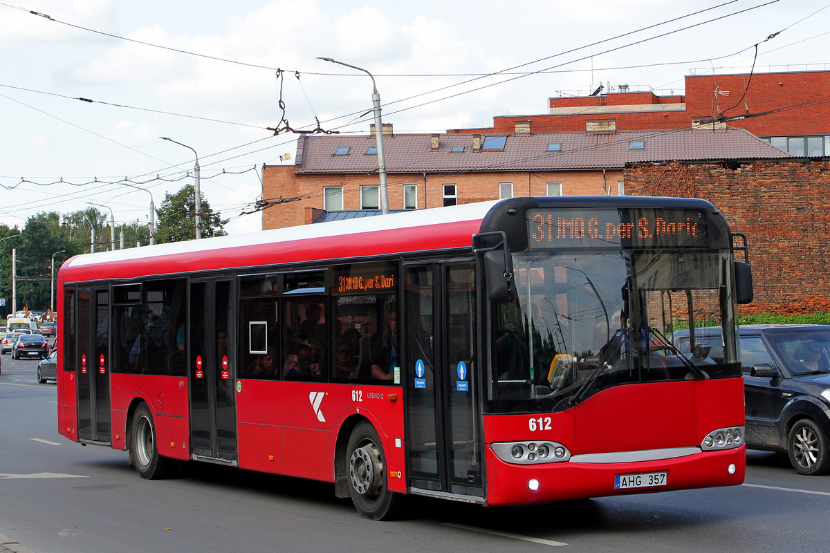 Литва, Solaris Urbino II 12 № 612