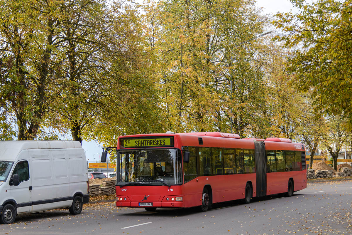 Литва, Volvo 7700A № 778