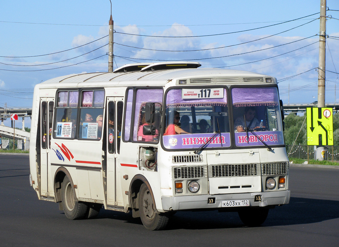 Nizhegorodskaya region, PAZ-32054 # К 603 ХХ 152