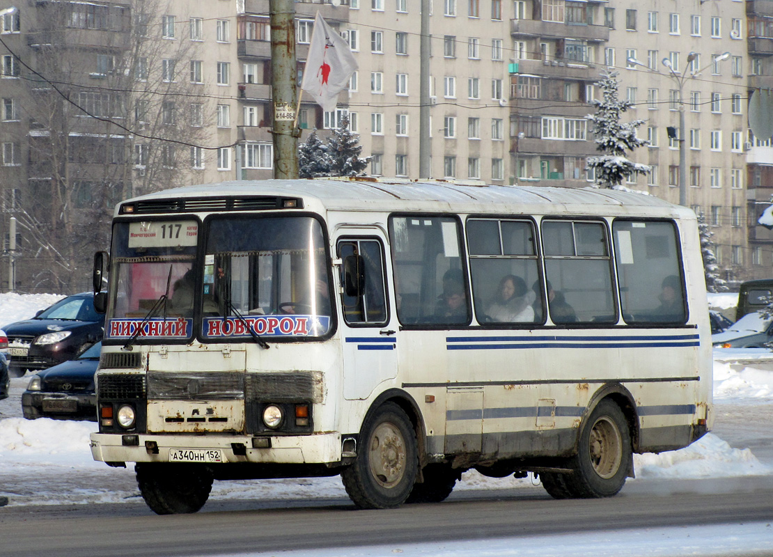 Нижегородская область, ПАЗ-32054 № А 340 НН 152