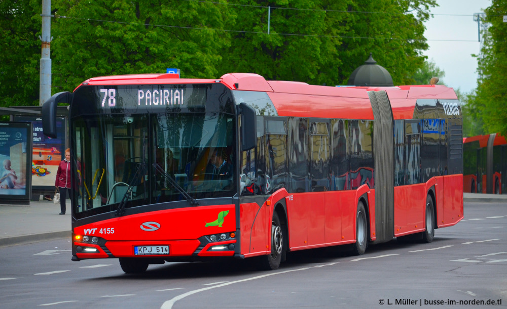 Литва, Solaris Urbino IV 18 № 4155