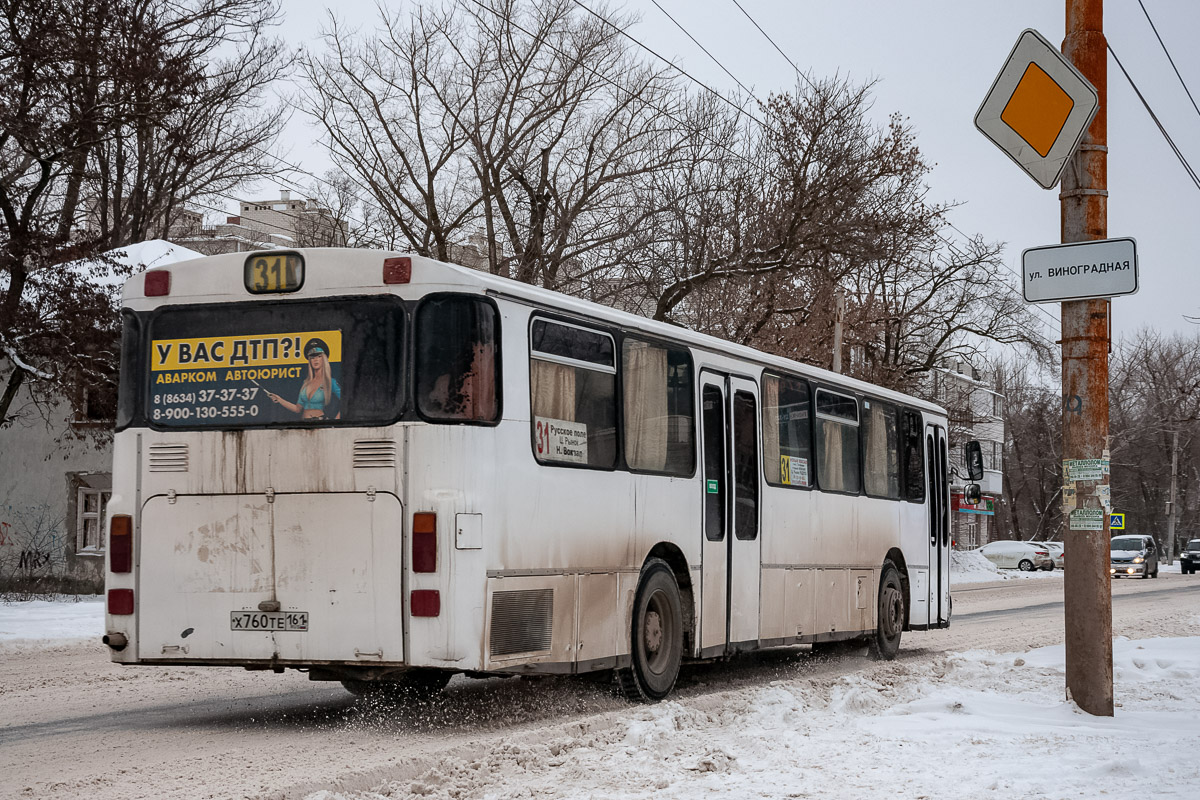 Ростовская область, Mercedes-Benz O307 № Х 760 ТЕ 161