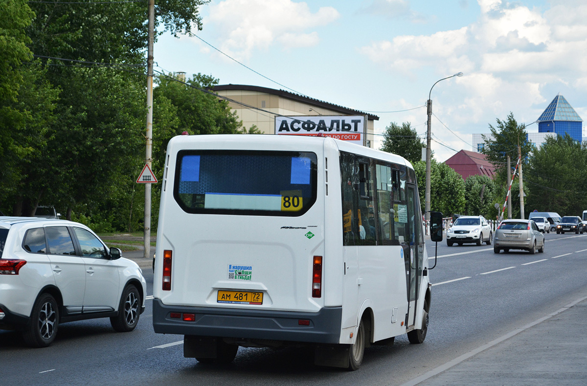 Тюменская область, ГАЗ-A64R45 Next № АМ 481 72