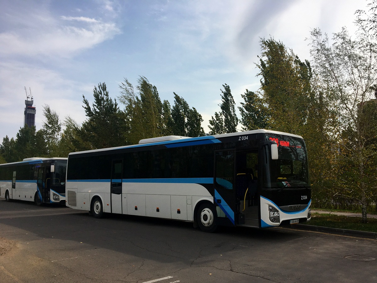 Астана, IVECO Crossway LINE 13M (СарыаркаАвтоПром) № Z034