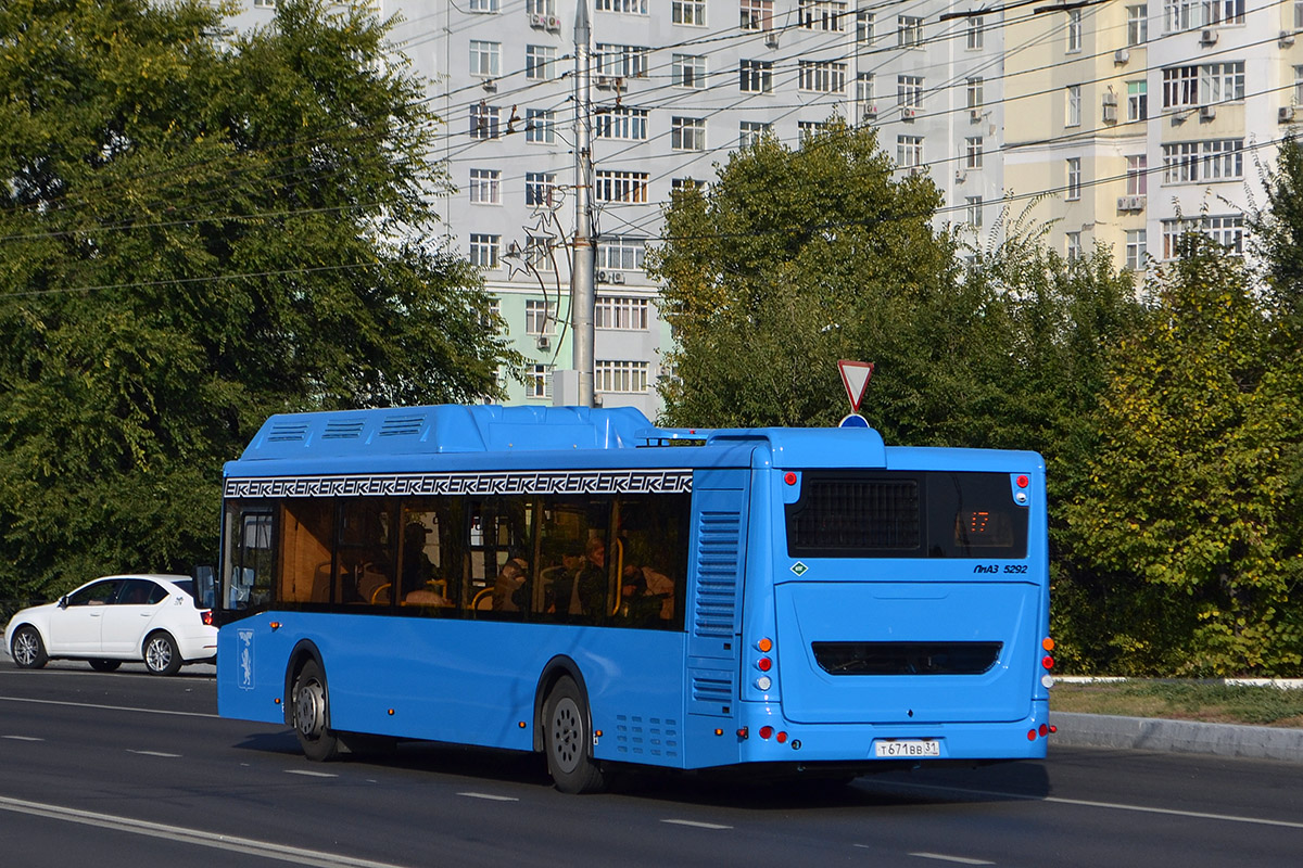 Белгородская область, ЛиАЗ-5292.67 (CNG) № Т 671 ВВ 31