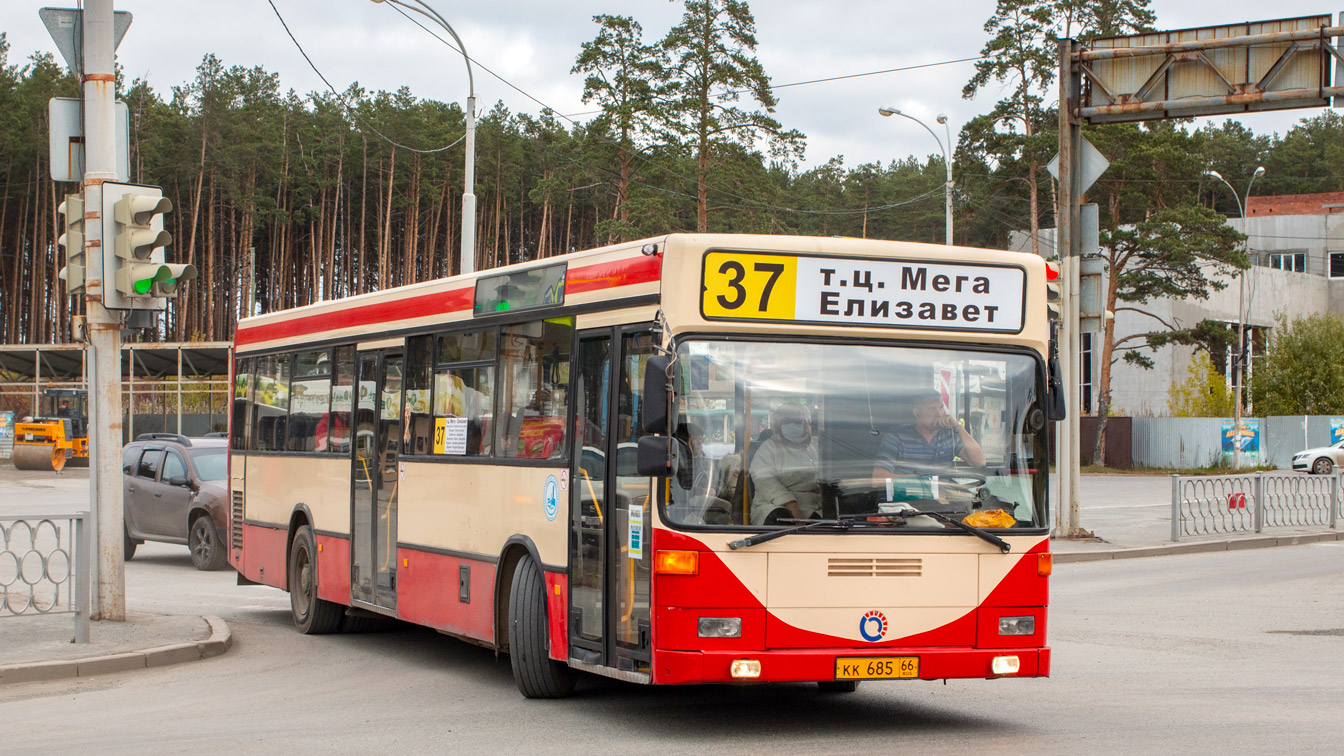 Свердловская область, Mercedes-Benz O405N (SAM) № КК 685 66