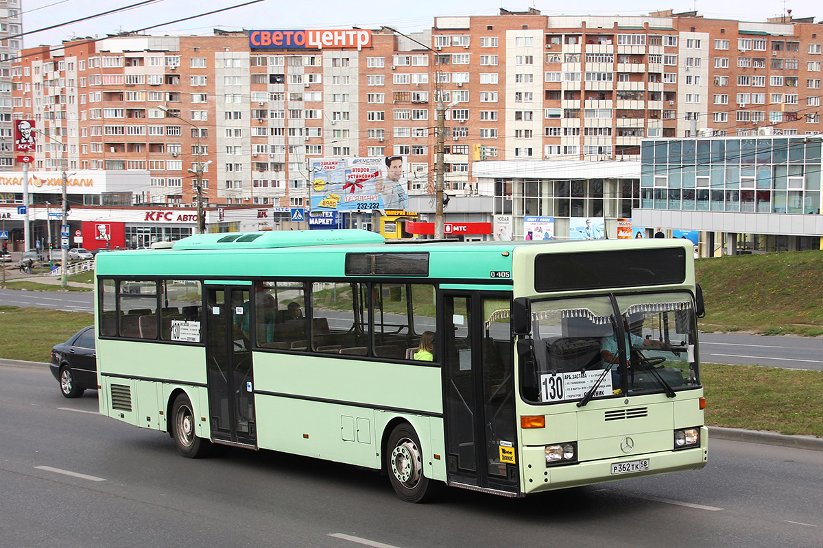 Пензенская область, Mercedes-Benz O405 № Р 362 ТК 58