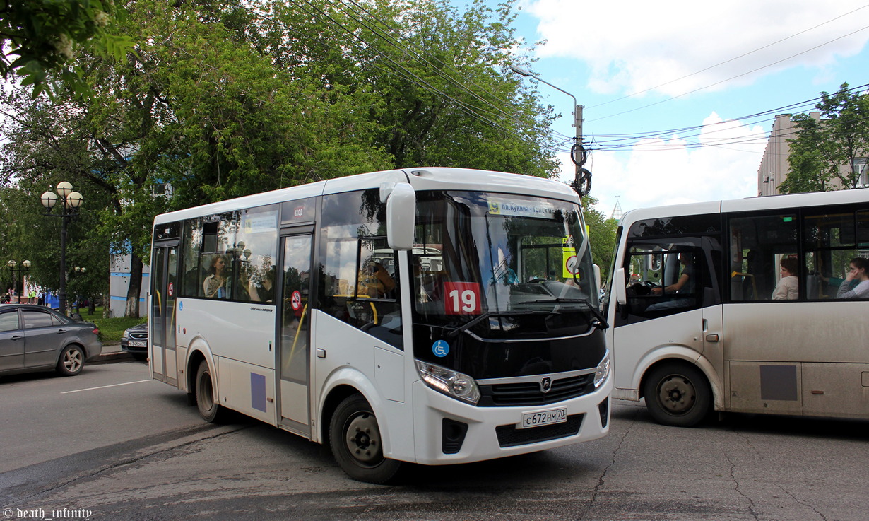 Томская область, ПАЗ-320435-04 "Vector Next" № С 672 НМ 70