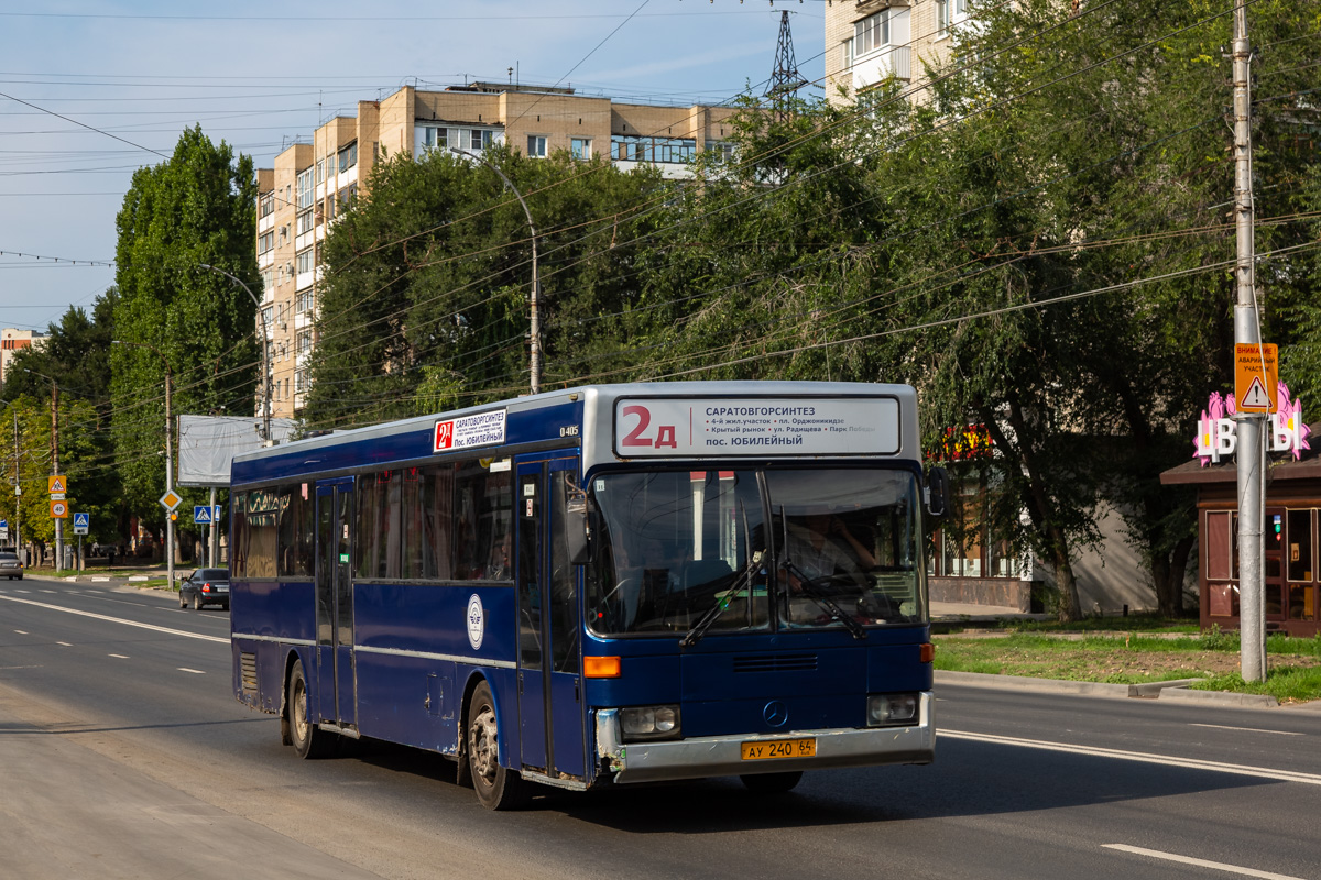 Саратовская область, Mercedes-Benz O405 № АУ 240 64